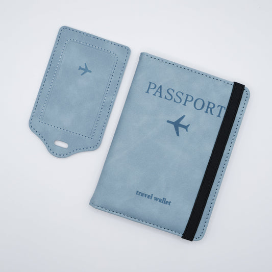 Passport Holder with Luggage Tag