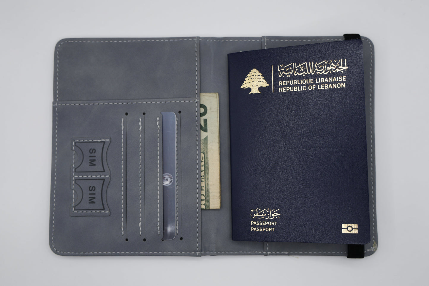 Passport Holder with Luggage Tag