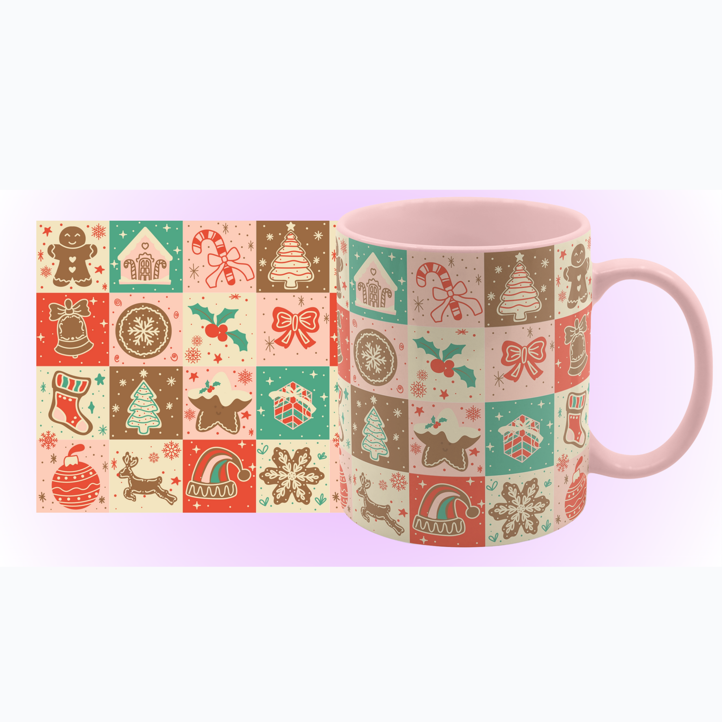 Holiday Square Mug